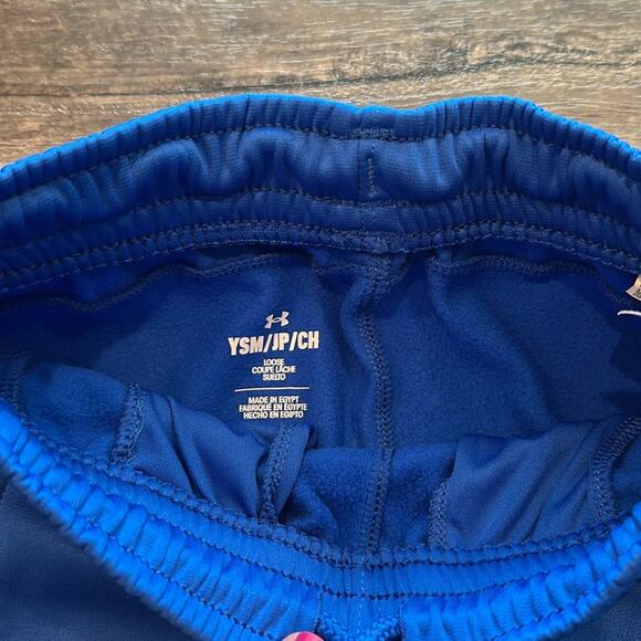 Under Armour Little Boy Small Versa Blue Fleece Straight Leg Athletic Pant NWOT - Picture 3 of 10